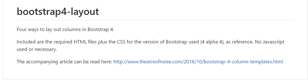  Design  models  within Bootstrap 4